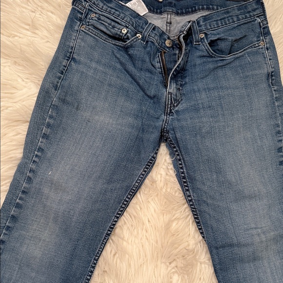 Levi’s 514 Classic Blue Denim Jeans - Picture 3 of 4